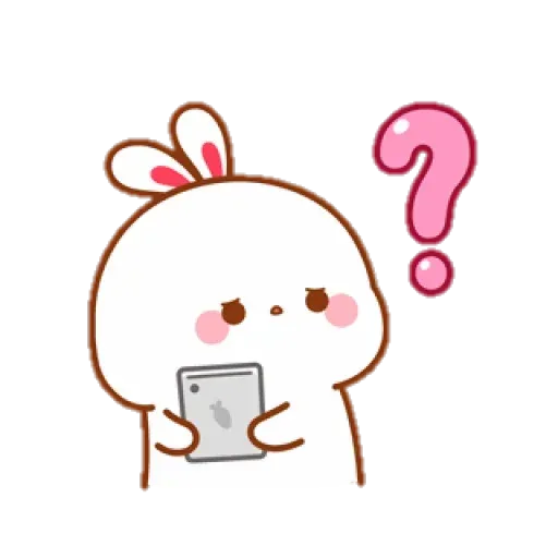 cute rabbit - Sticker 15