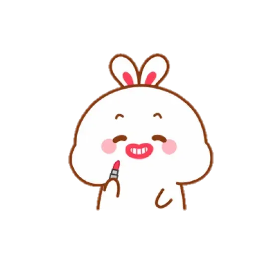 cute rabbit - Sticker 17