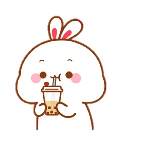 cute rabbit - Sticker 14