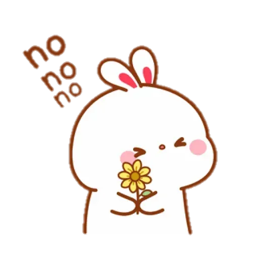 cute rabbit - Sticker 13
