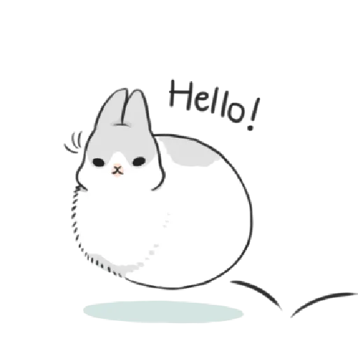 ㄇㄚˊ幾兔11 Hi,喂,night - Sticker 9