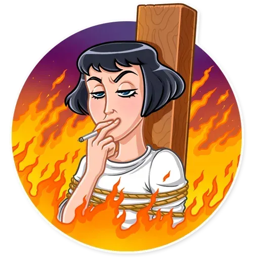 Joan of Arc - Sticker 25