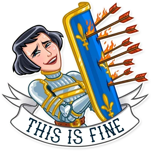 Joan of Arc - Sticker 22