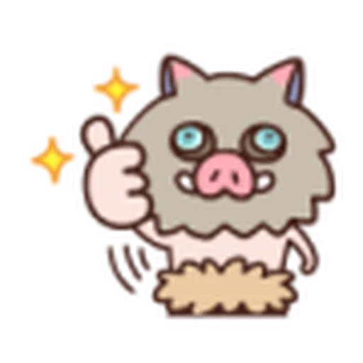 鬼滅 kanahei style 01 - Sticker 11