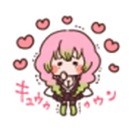 鬼滅 kanahei style 01 - Sticker 9