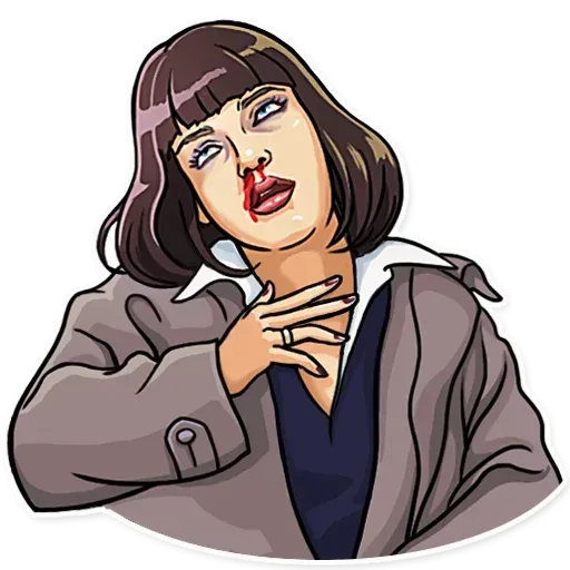 Pulp fiction - Sticker 16