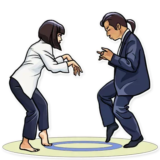 Pulp fiction - Sticker 9