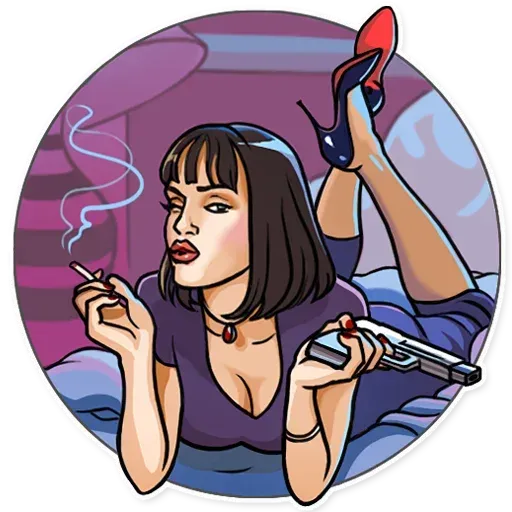 Pulp fiction - Sticker 15