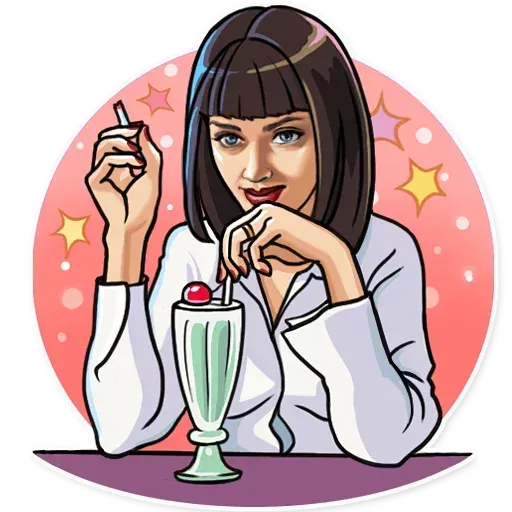 Pulp fiction - Sticker 22