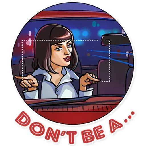 Pulp fiction - Sticker 23