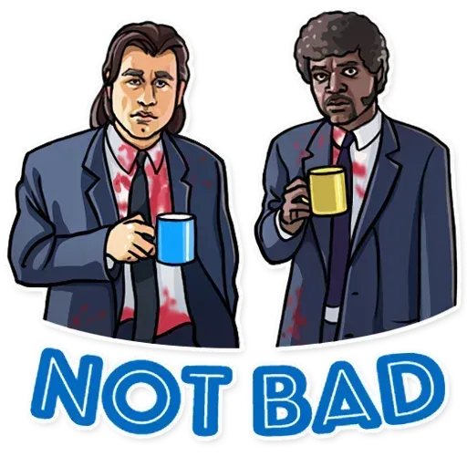 Pulp fiction - Sticker 17