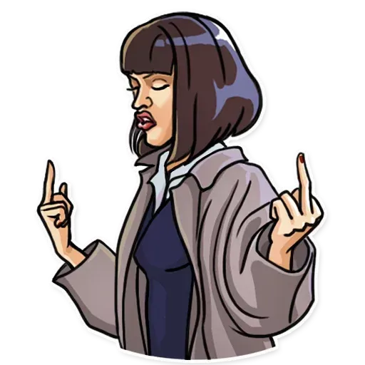 Pulp fiction - Sticker 12