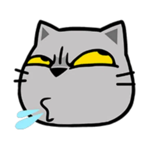 Mansi Kat Faces - Sticker 11
