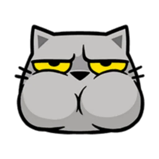 Mansi Kat Faces - Sticker 22