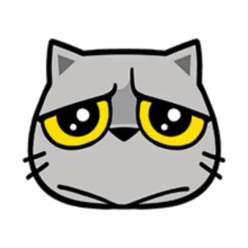 Mansi Kat Faces - Sticker 21