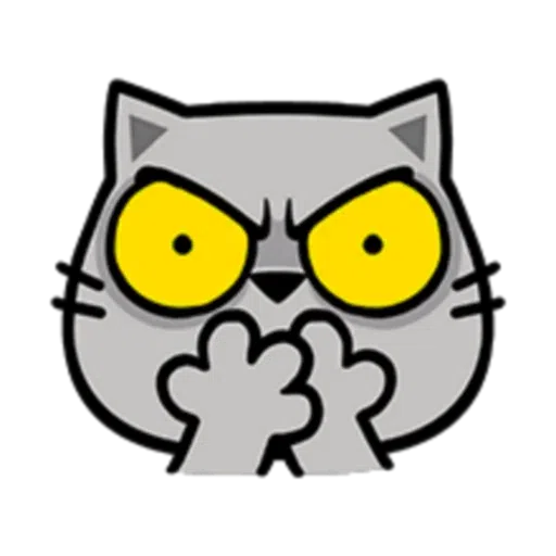 Mansi Kat Faces - Sticker 9