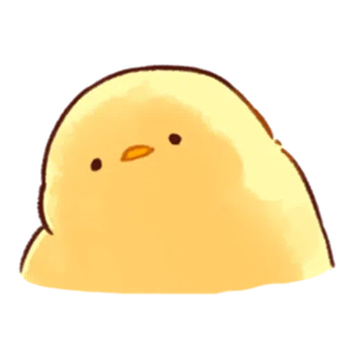 soft and cute chick 16 - Sticker 9