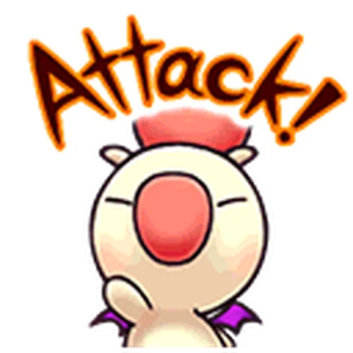 Final Fantasy Dissidia (Mog Pack) - Sticker 16