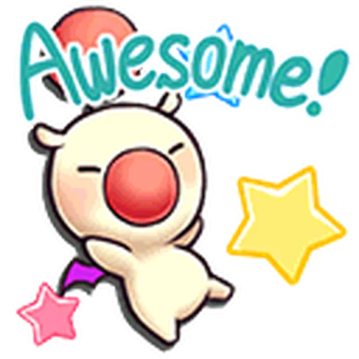 Final Fantasy Dissidia (Mog Pack) - Sticker 26