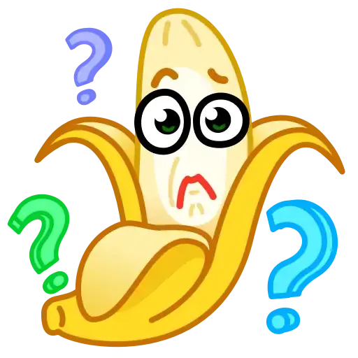 Banana - Sticker