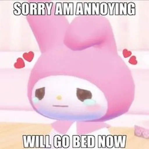 my melody memes 2 🤍 - Sticker 24