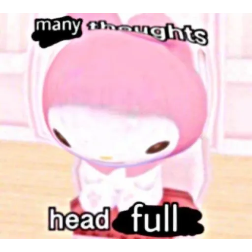 my melody memes 2 🤍 - Sticker 18