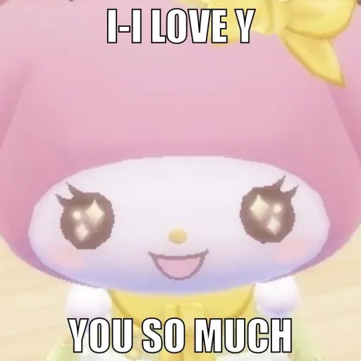 my melody memes 2 🤍 - Sticker 22