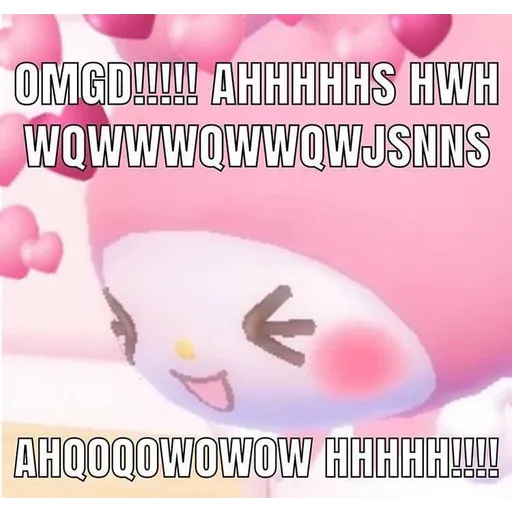 my melody memes 2 🤍 - Sticker 14