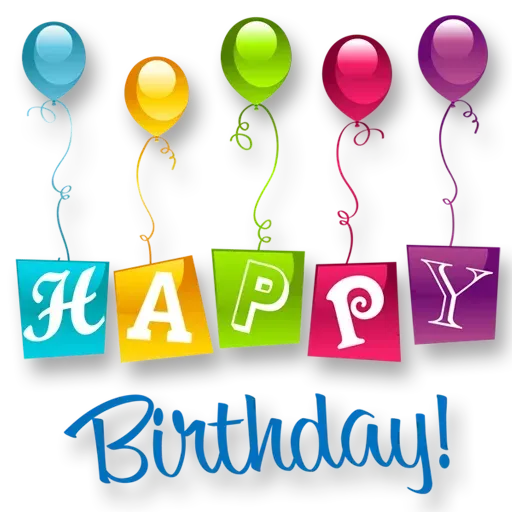 Cake Happy Birthday - Sticker 23