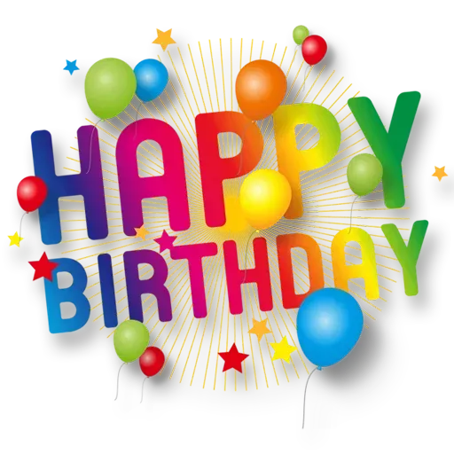 Cake Happy Birthday - Sticker 22