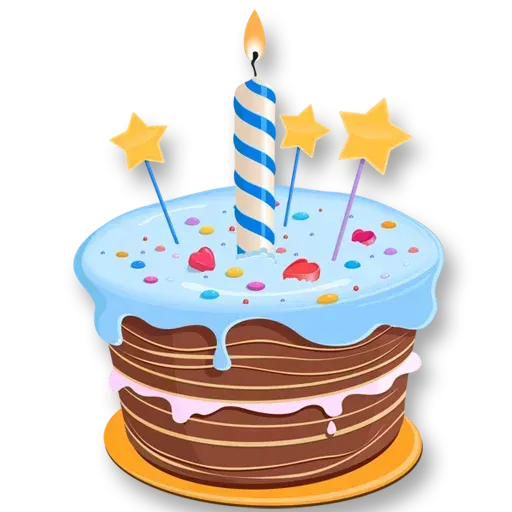 Cake Happy Birthday - Sticker 16