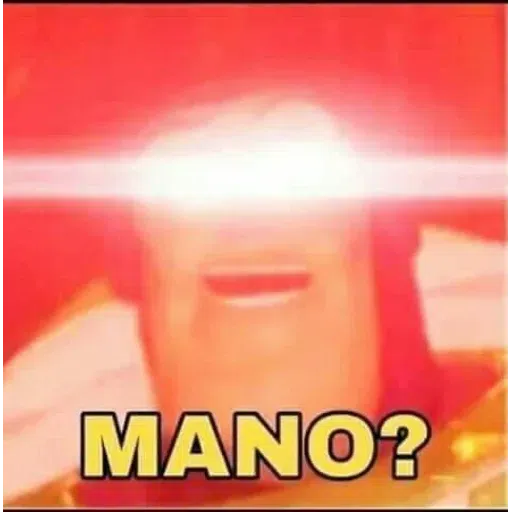 Mano, tu é? - Sticker 11