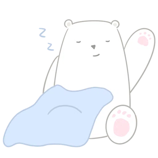 Polar bear Vanilla & Penguin Mochi  - Sticker 10