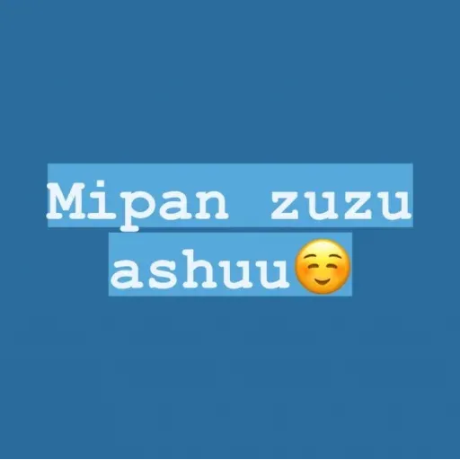 TEXT BIRU - Sticker 28