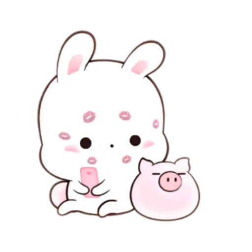 happy rabbit chinese - Sticker 14