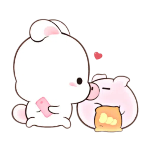 happy rabbit chinese - Sticker 16