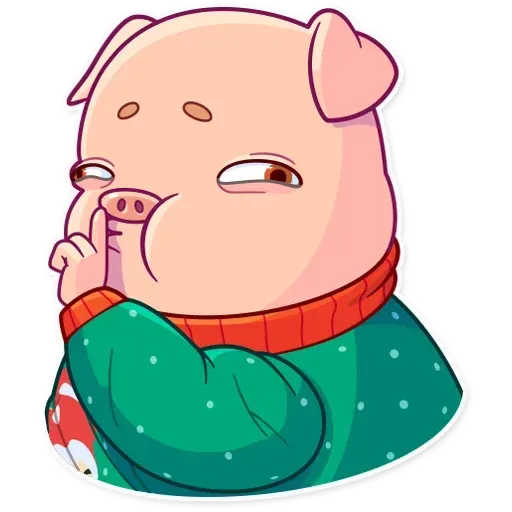 Mr. Piggy - Sticker 22