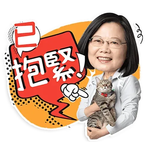 何lin源老婆蔡英 - Sticker 11