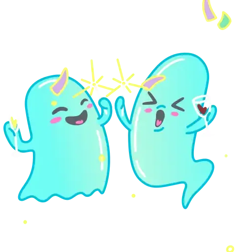 Ghost Bugi (Буги @FOXDIZIGNERLIFE) - Sticker 10