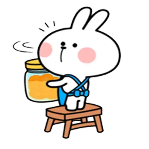 Spoiled rabbit apron - Sticker 12