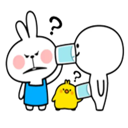 Spoiled rabbit apron - Sticker 10