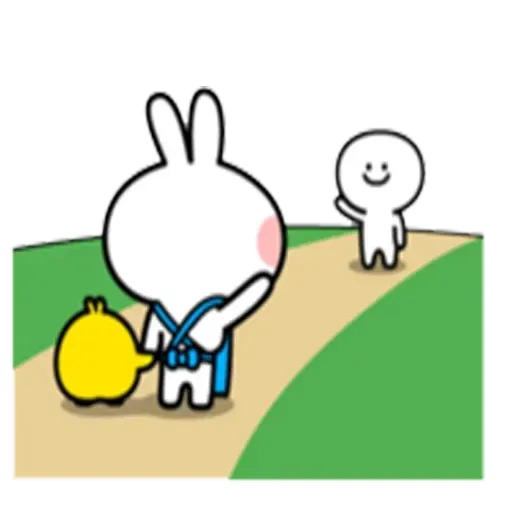 Spoiled rabbit apron - Sticker 24
