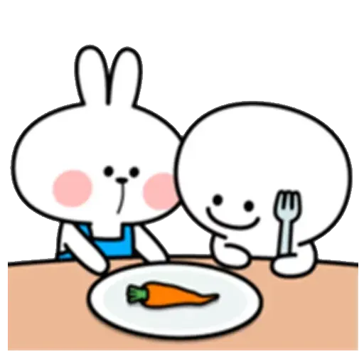 Spoiled rabbit apron - Sticker 17