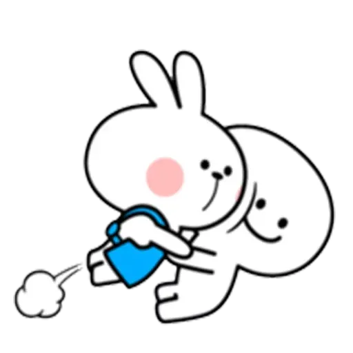 Spoiled rabbit apron - Sticker 23