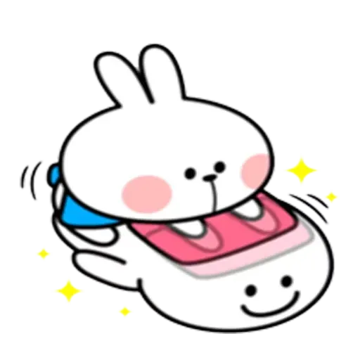 Spoiled rabbit apron - Sticker 9