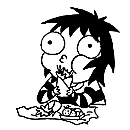 Sarah's Scribble pt1 - Sticker 21