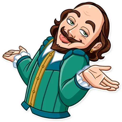 Shakespeare - Sticker 11