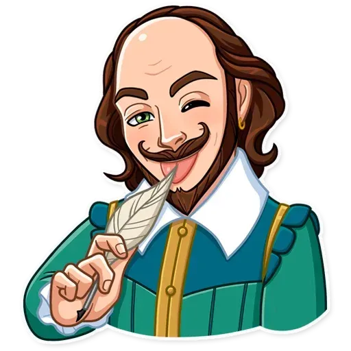 Shakespeare - Sticker 10