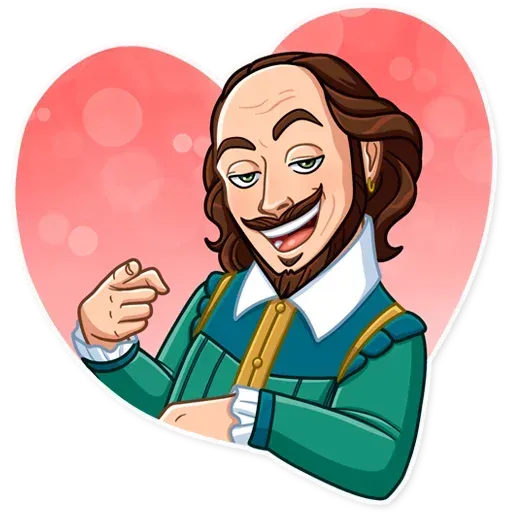 Shakespeare - Sticker 22