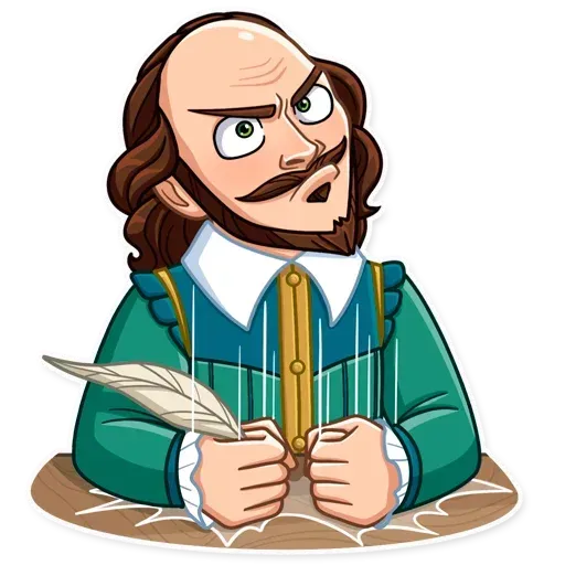 Shakespeare - Sticker 19